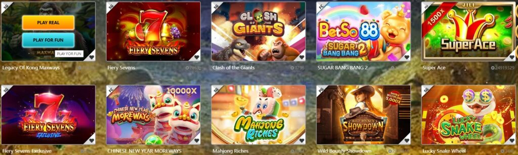 online casino offers demo slots